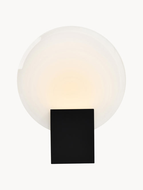 Applique murale LED à intensité variable Ulrik - Noir, blanc