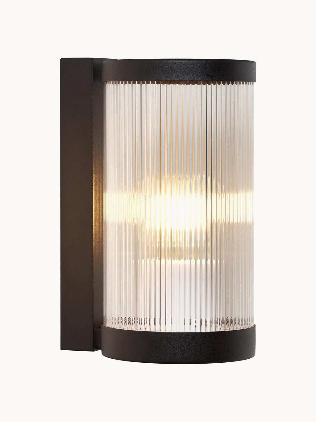 Applique murale d'extérieur Reino - Corps de lampe : noir
Abat-jour : transparent