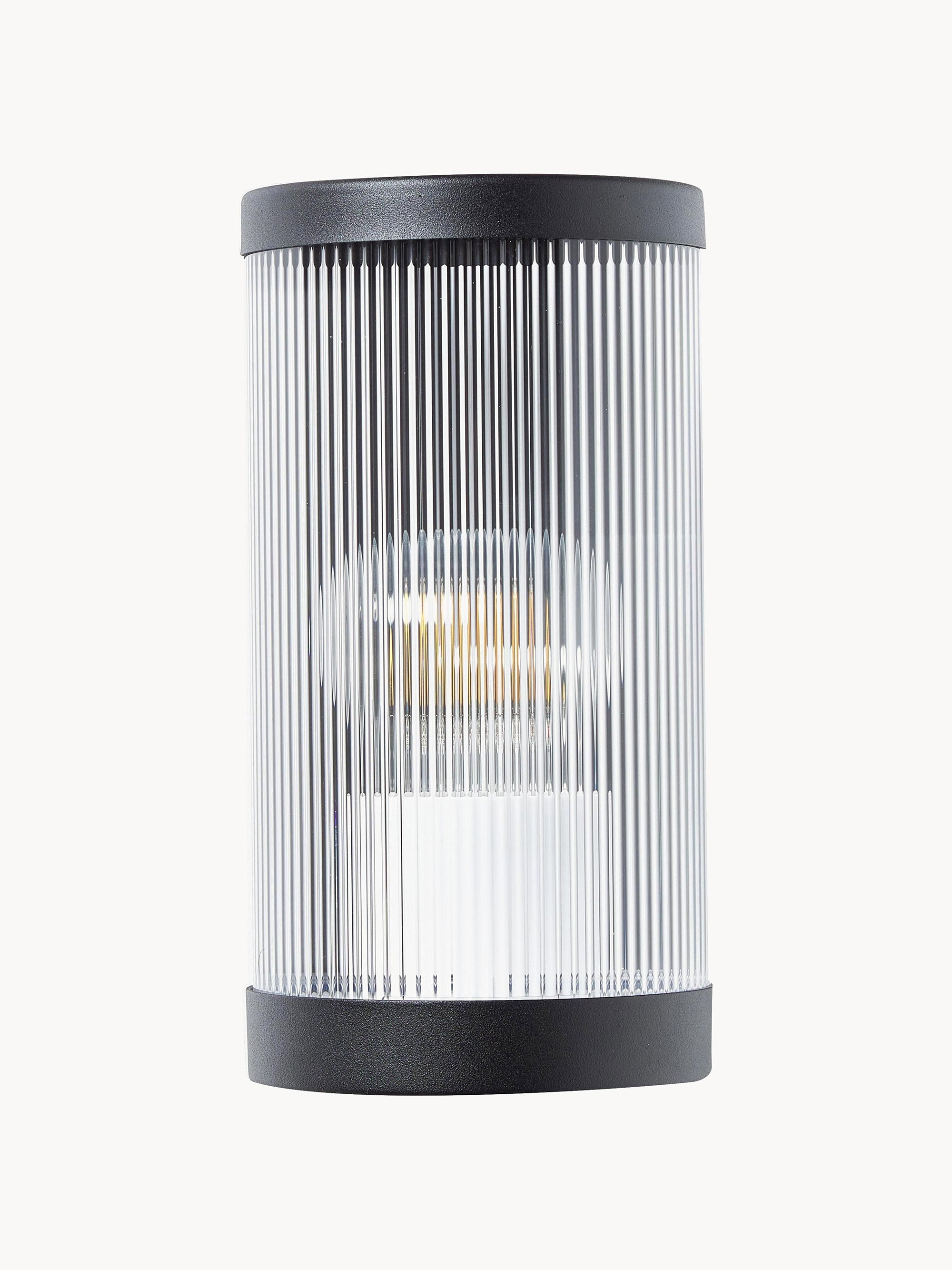 Applique murale d'extérieur Reino - Corps de lampe : noir
Abat-jour : transparent