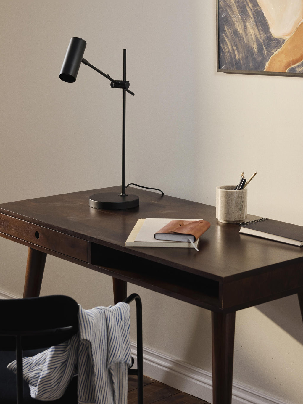 Lampe de bureau Galton - Noir