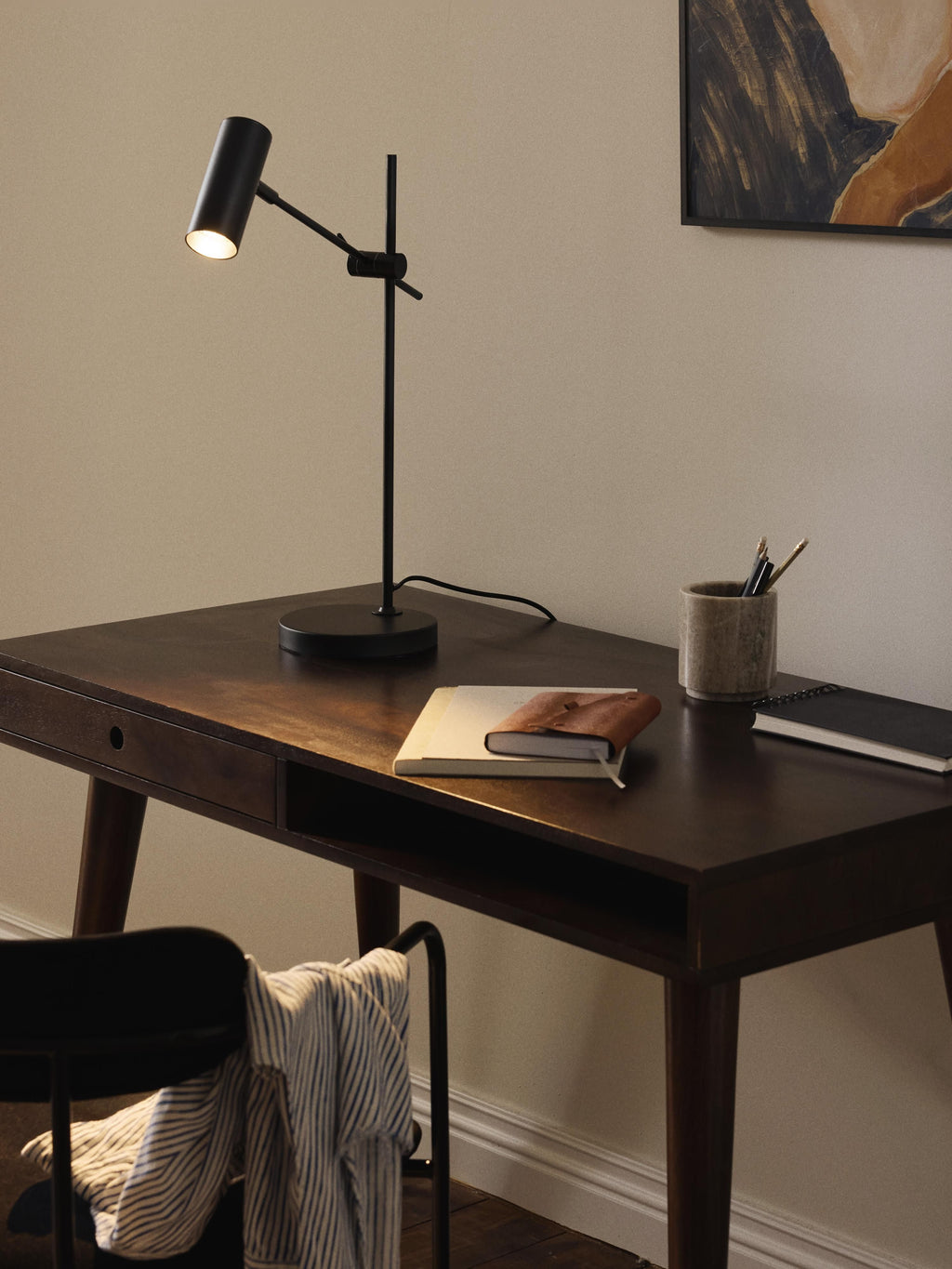 Lampe de bureau Galton - Noir