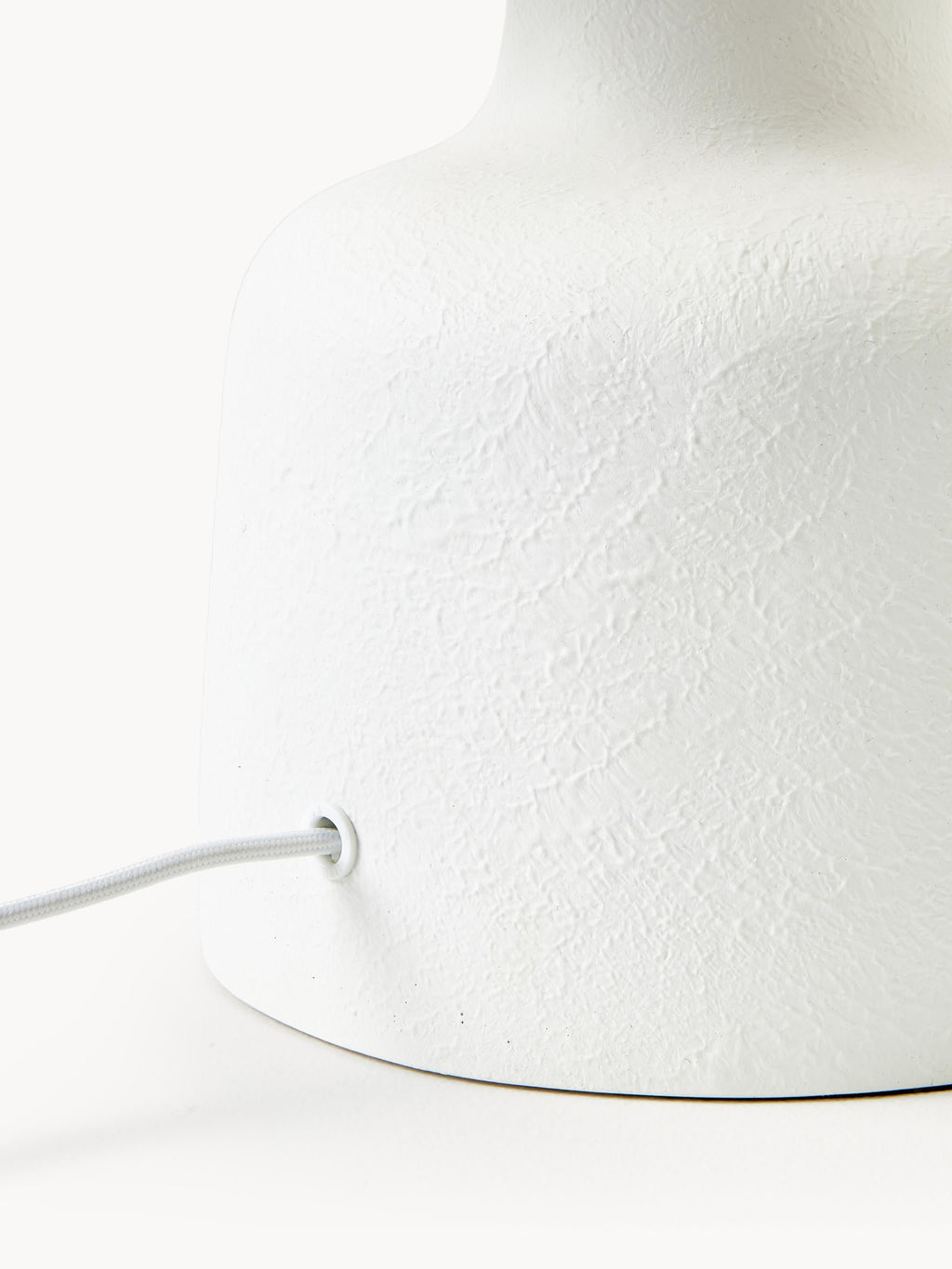 Lampe à poser avec socle en béton Forest - Blanc crème, beige