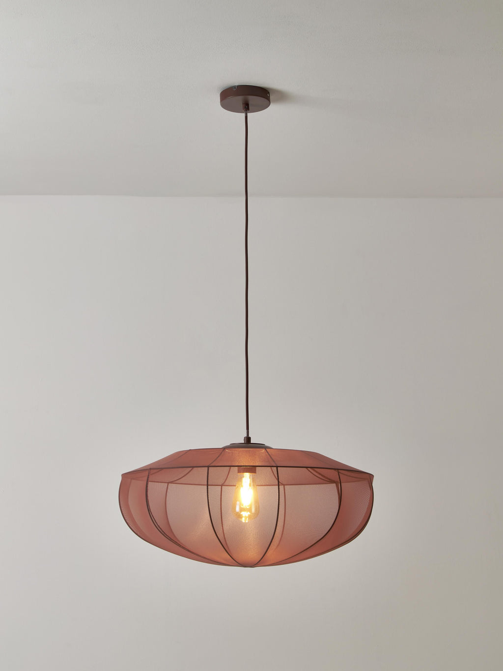 Suspension en tulle Paavo - Nougat