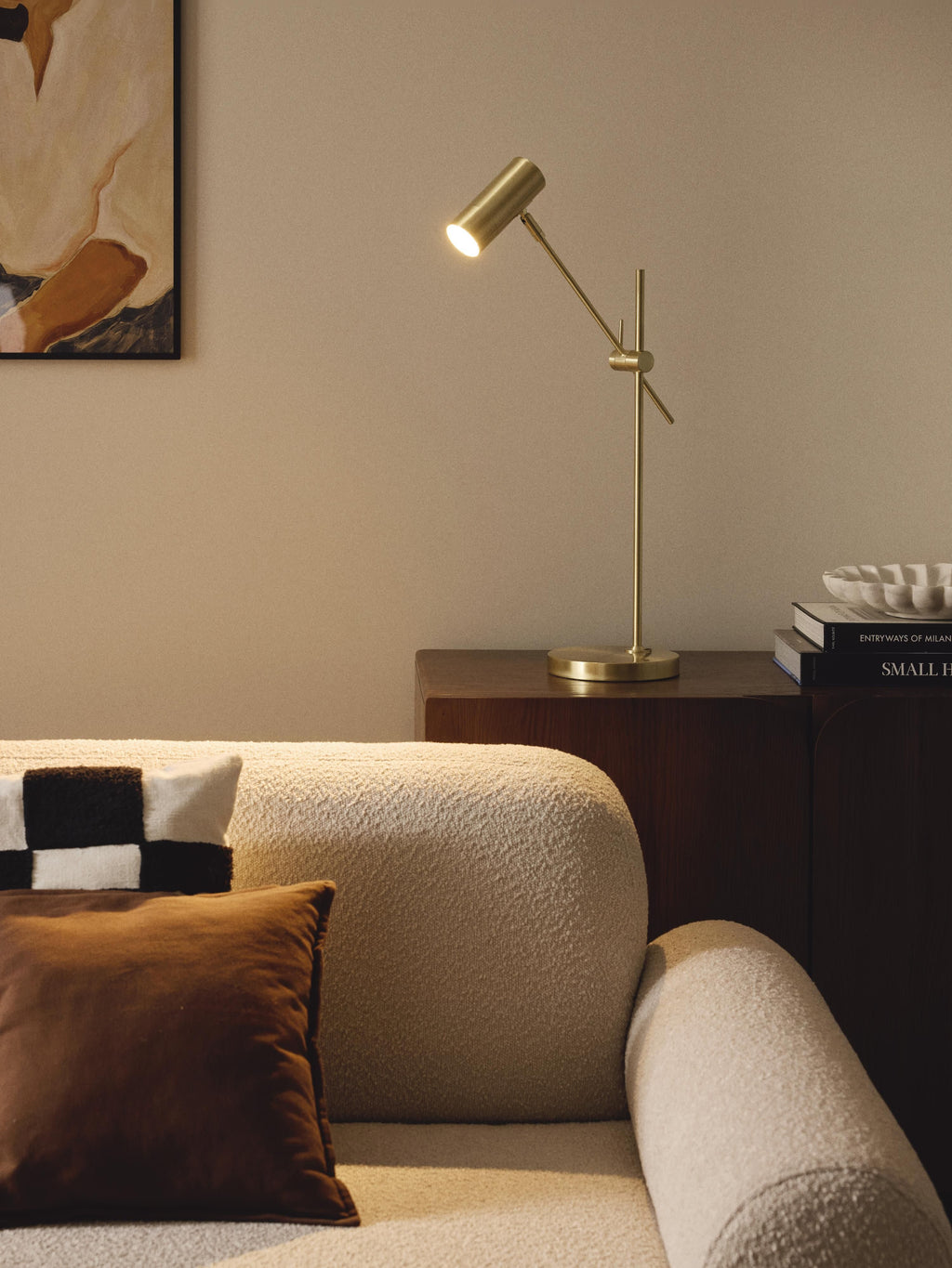 Lampe de bureau Galton - Doré