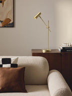 Lampe de bureau Galton - Doré