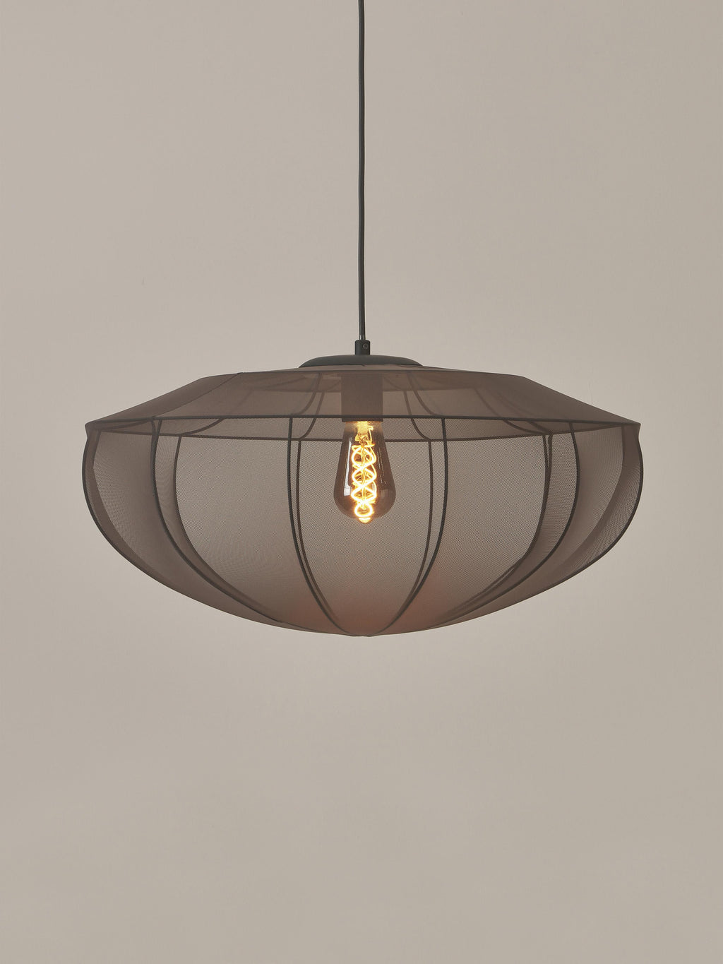 Suspension en tulle Paavo - Gris