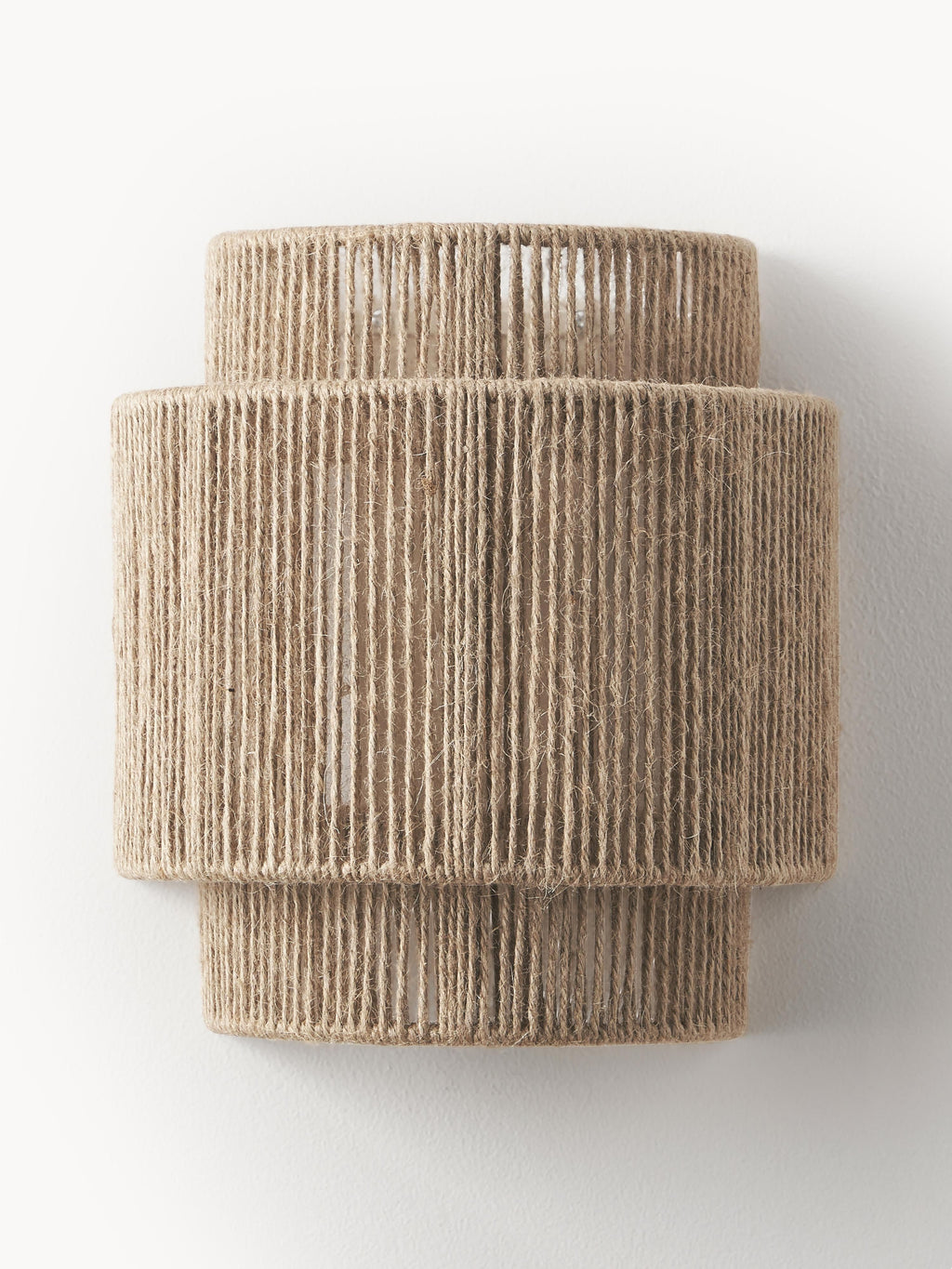 Applique murale en jute James - Brun clair