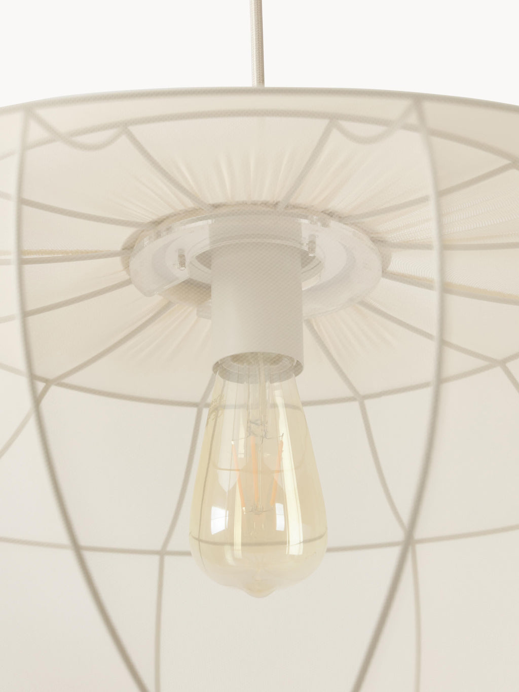 Suspension en tulle Paavo - Beige clair