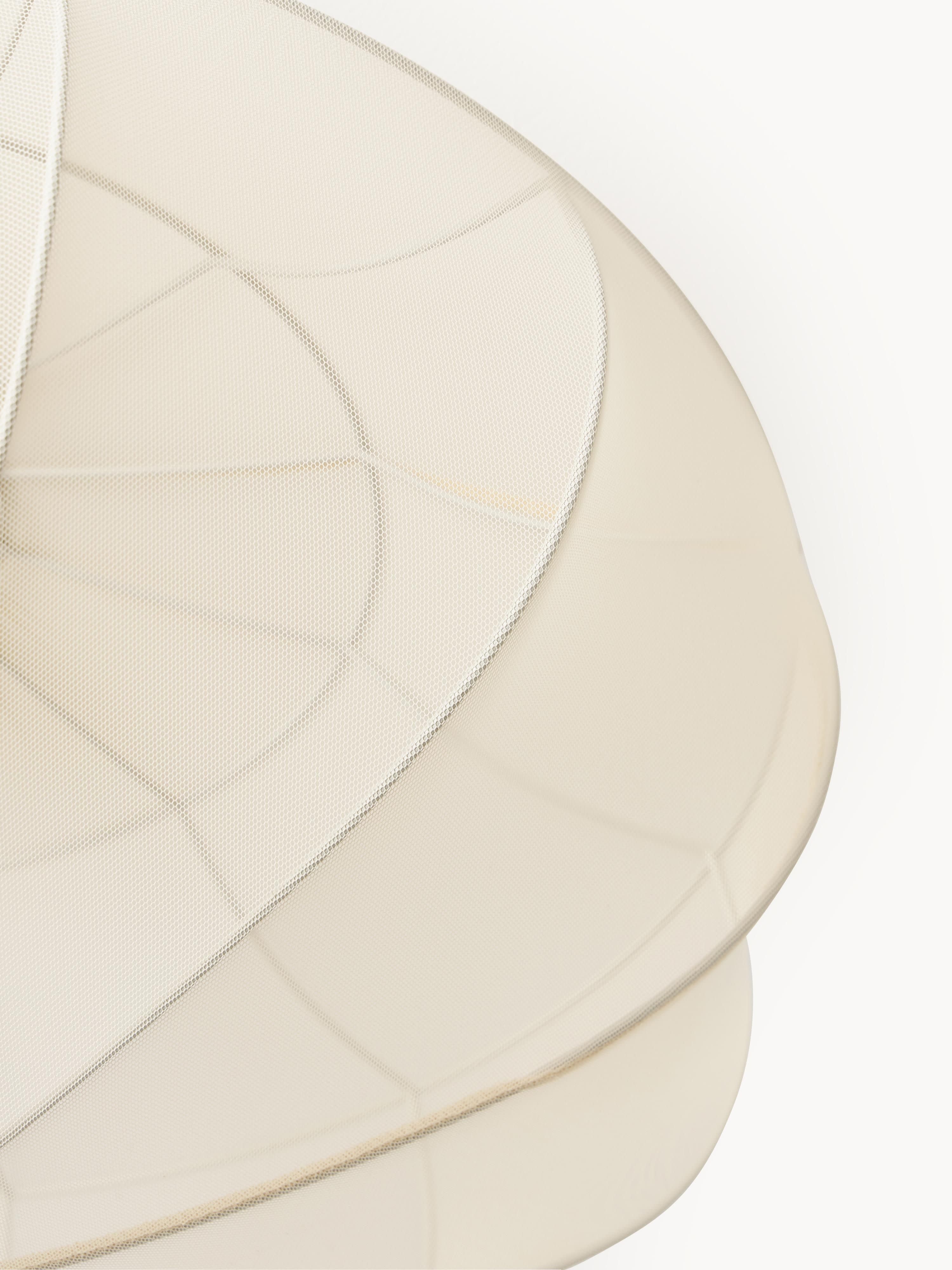 Plafonnier en tulle Paavo - Beige clair
