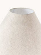 Grande lampe à poser avec socle en marbre Baldvin - Beige, marbré