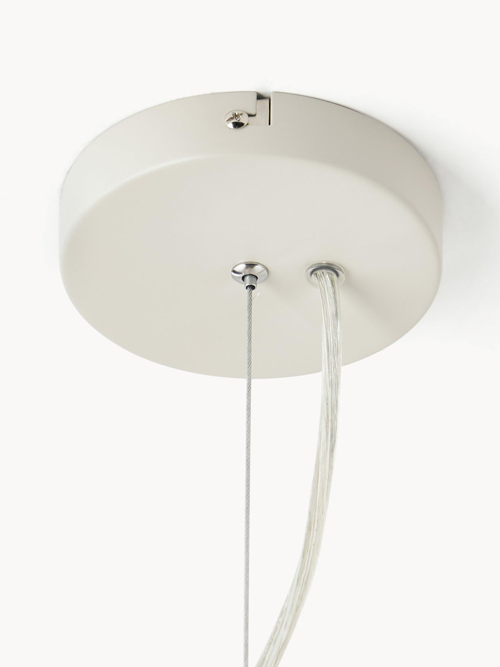 Suspension grappe design en verre Pearce - Doré
