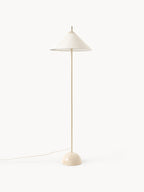Lampadaire avec socle en marbre Archer - Beige