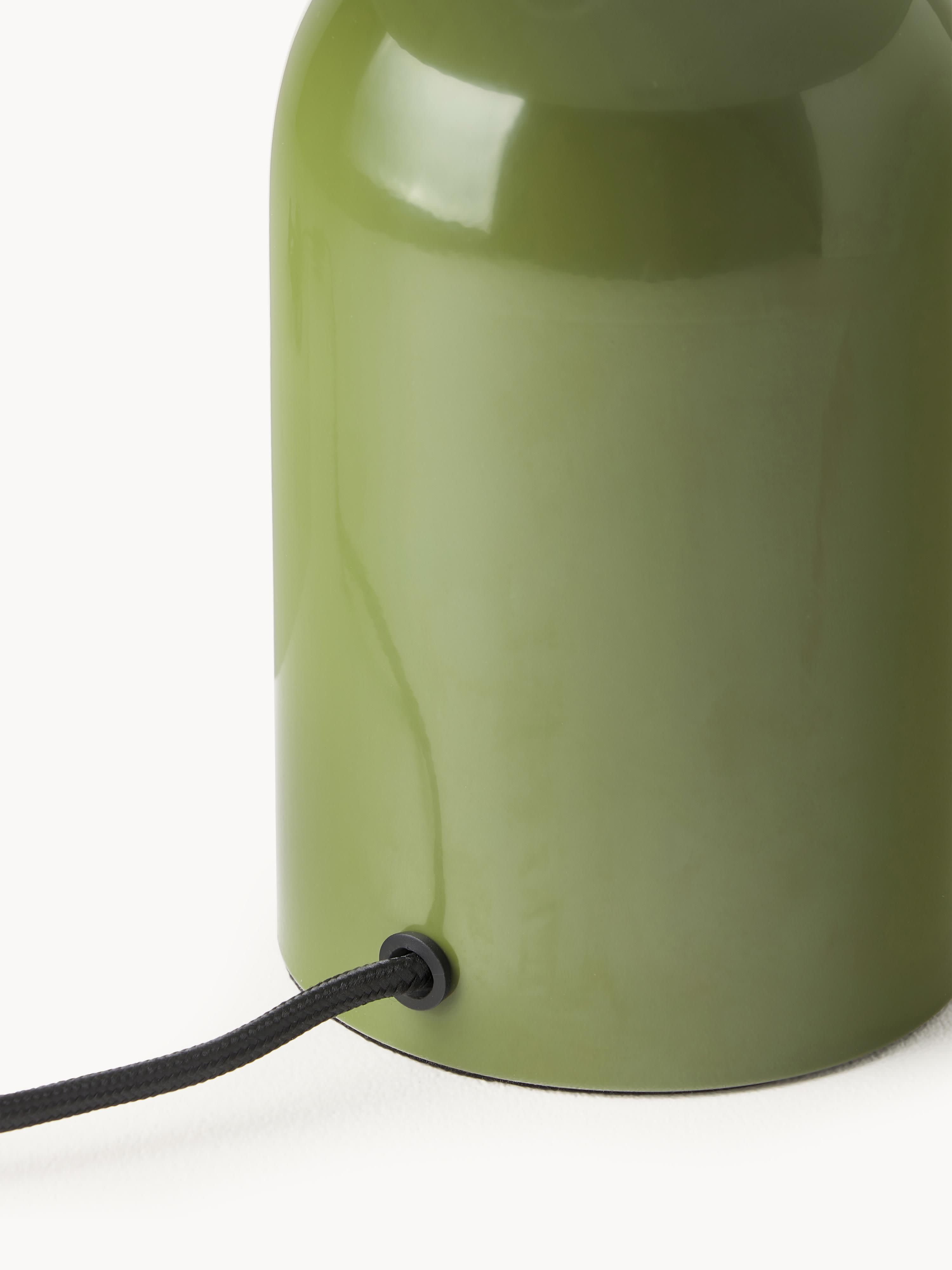 Lampe à poser rétro Elmo - Vert, haute brillance