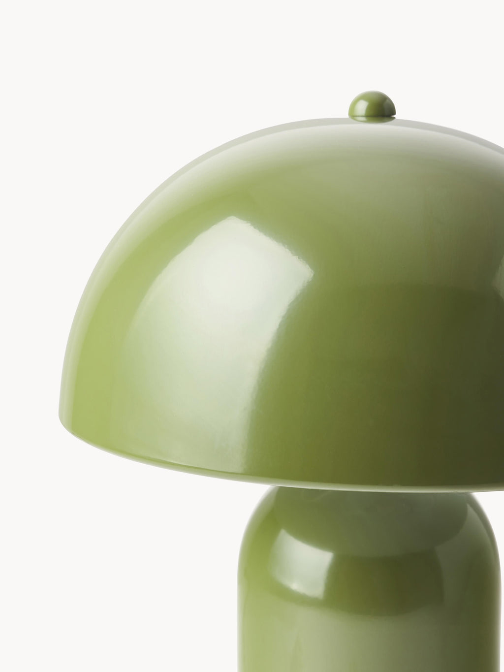 Lampe à poser rétro Elmo - Vert, haute brillance