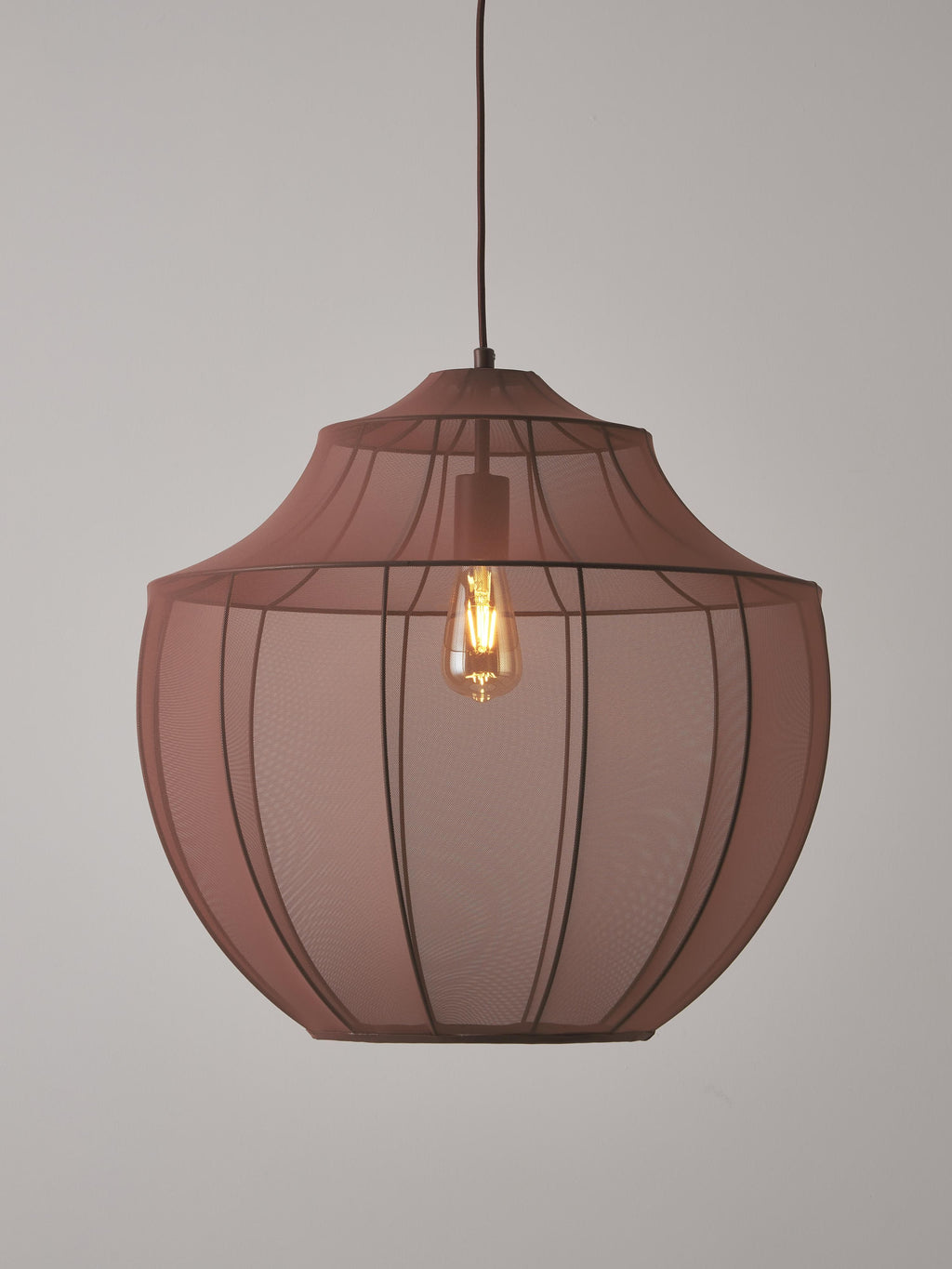 Suspension en tulle Paavo - Nougat