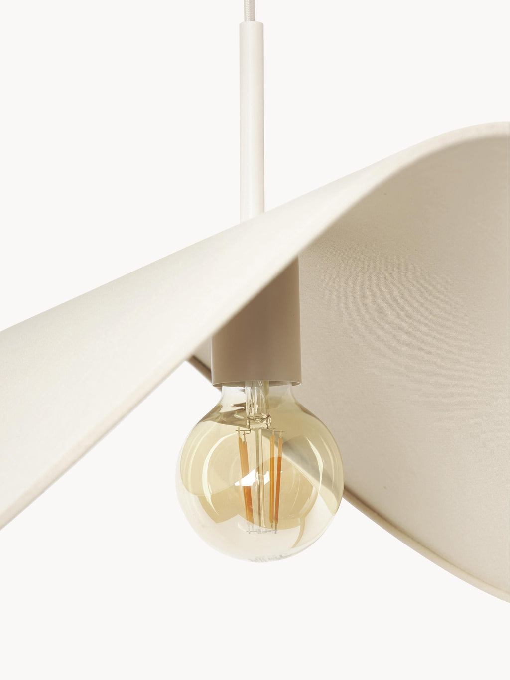 Suspension design en lin Aadam - Beige clair