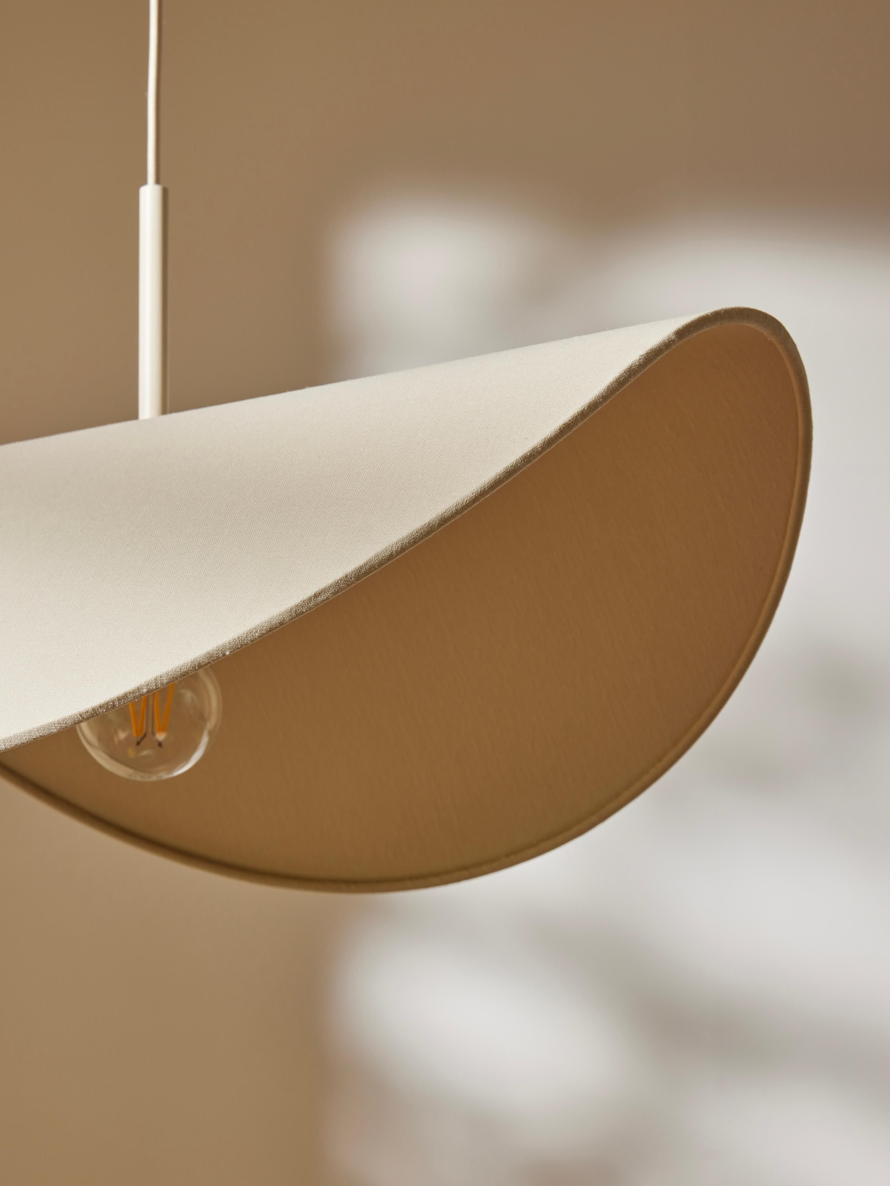 Suspension design en lin Aadam - Beige clair