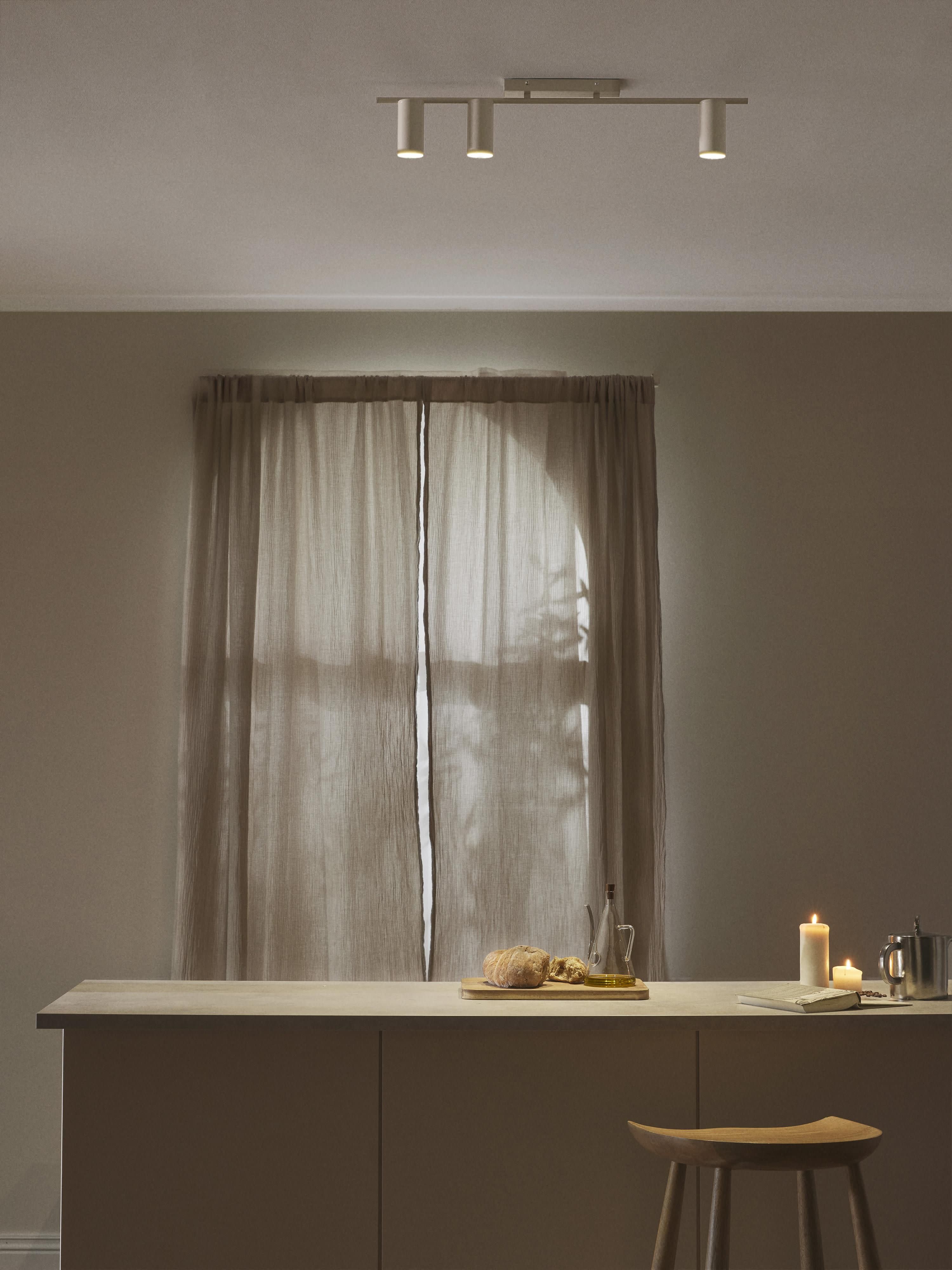 Grand spot plafond Galton - Beige