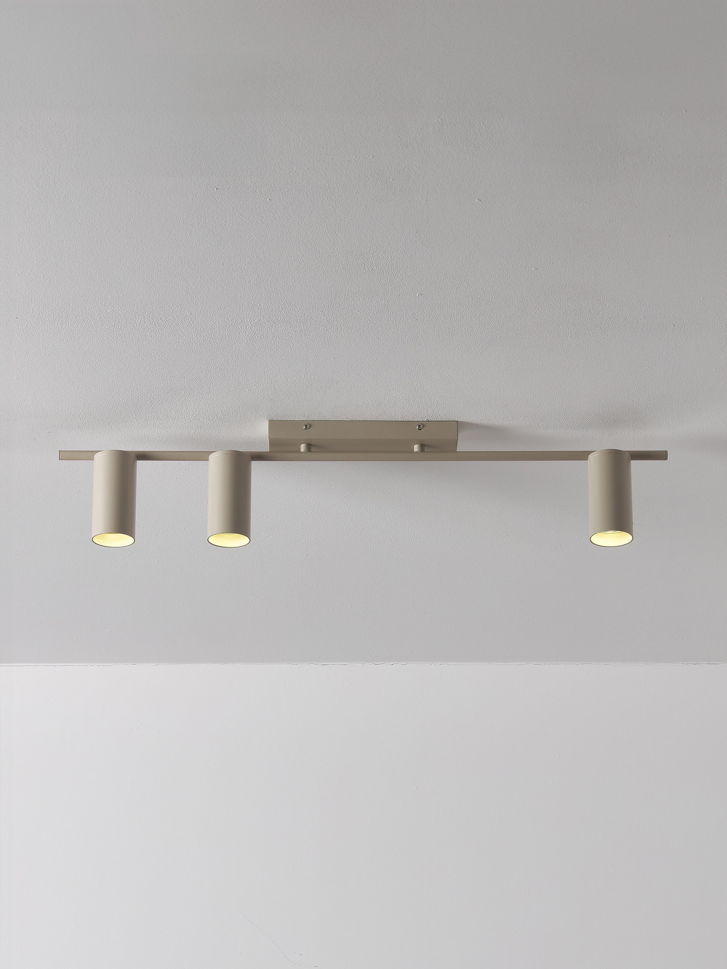 Grand spot plafond Galton - Beige