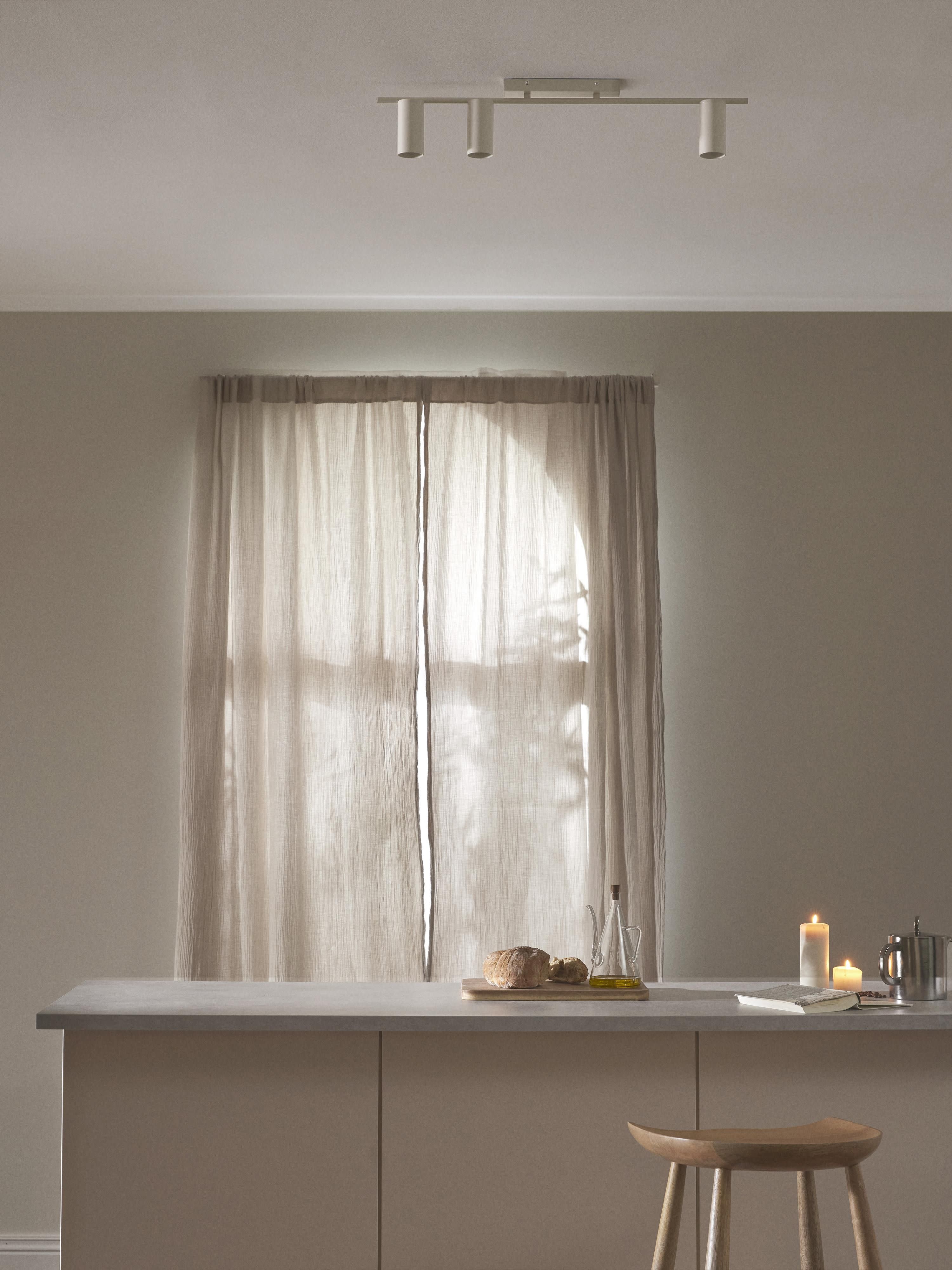 Grand spot plafond Galton - Beige