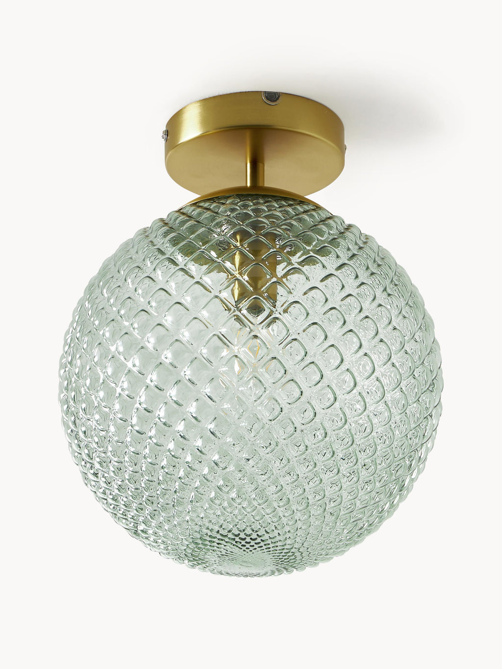 Petit plafonnier boule Lael - Doré, vert