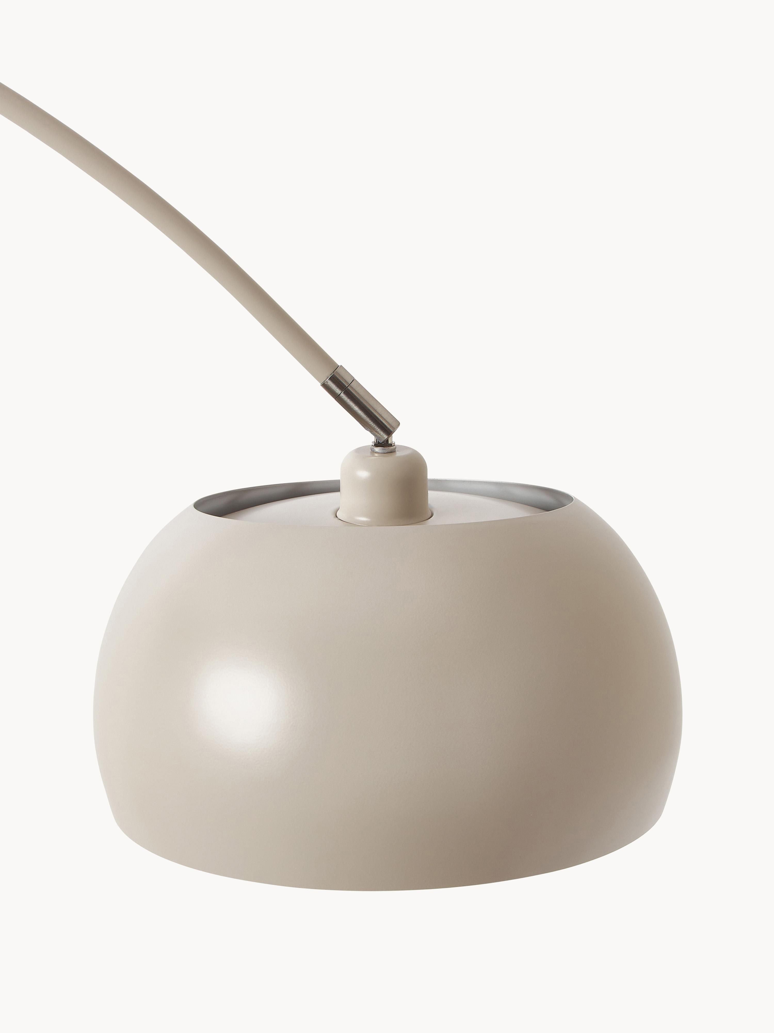 Grand lampadaire arc Dak - Beige