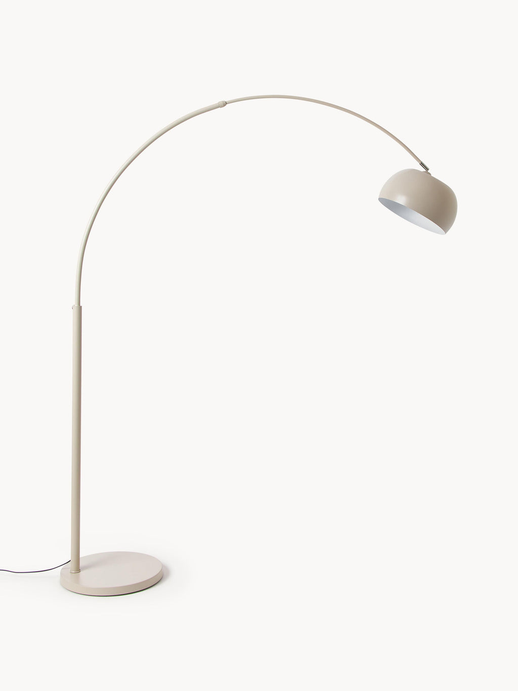 Grand lampadaire arc Dak - Beige