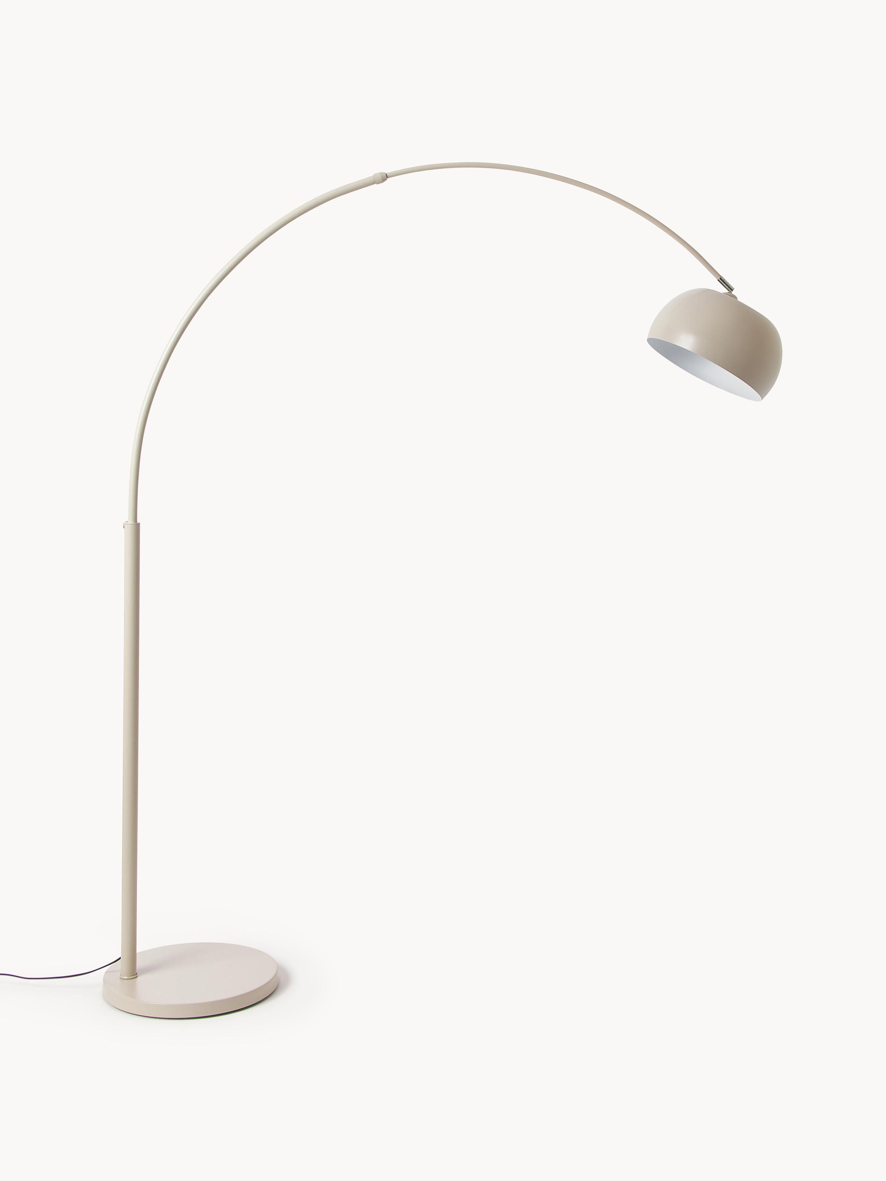 Grand lampadaire arc Dak - Beige