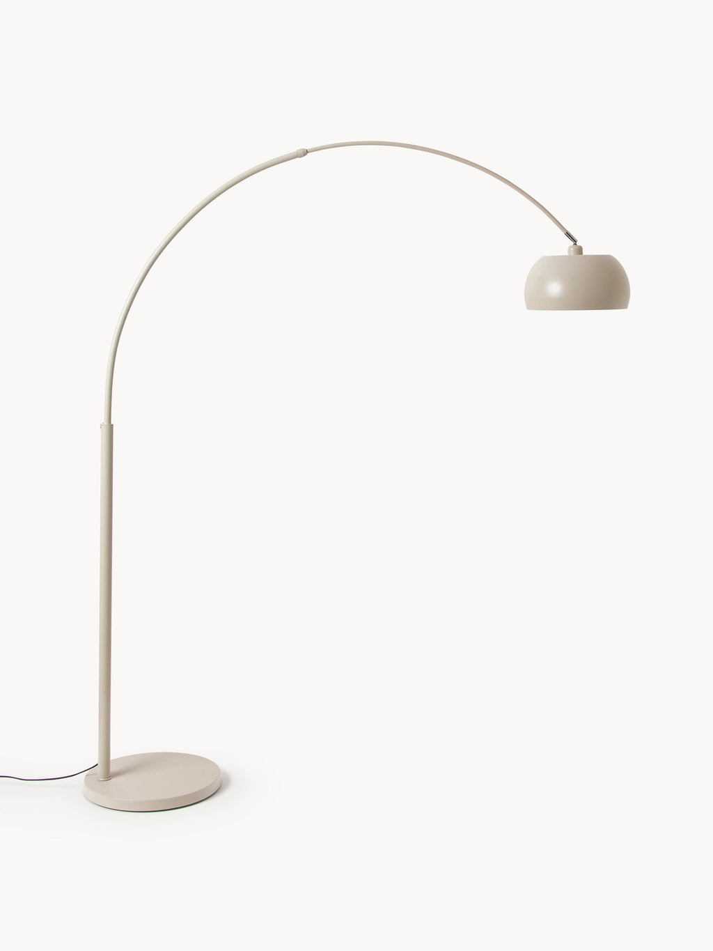 Grand lampadaire arc Dak - Beige