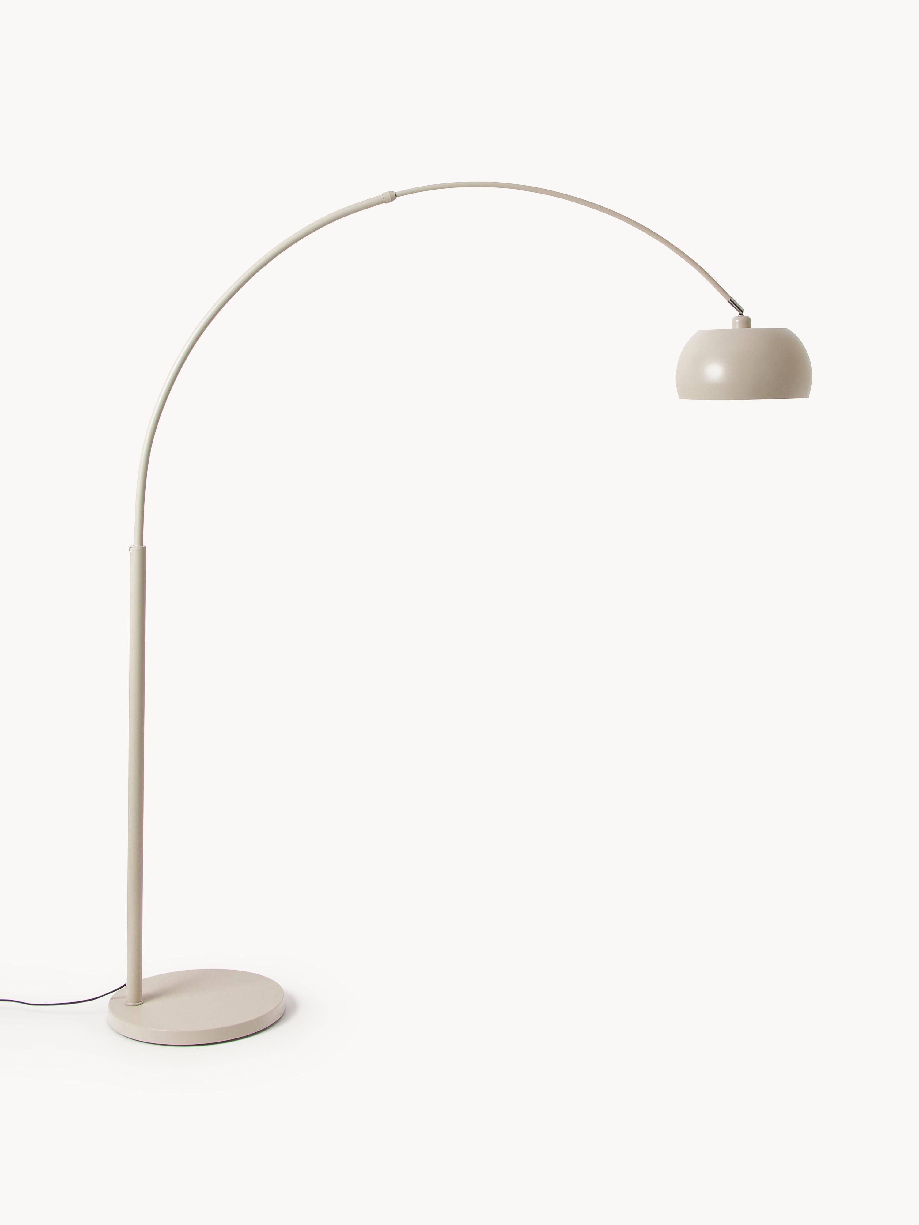 Grand lampadaire arc Dak - Beige