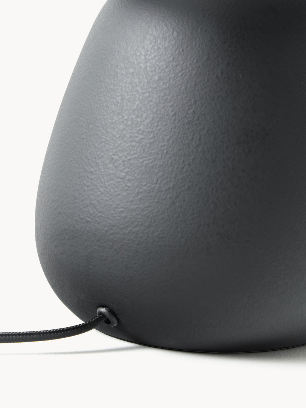 Lampe à poser en céramique Stav - Anthracite, mat