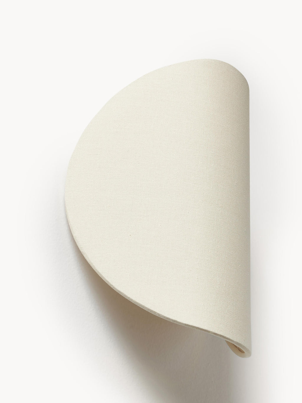 Applique murale design en lin Aadam - Beige clair
