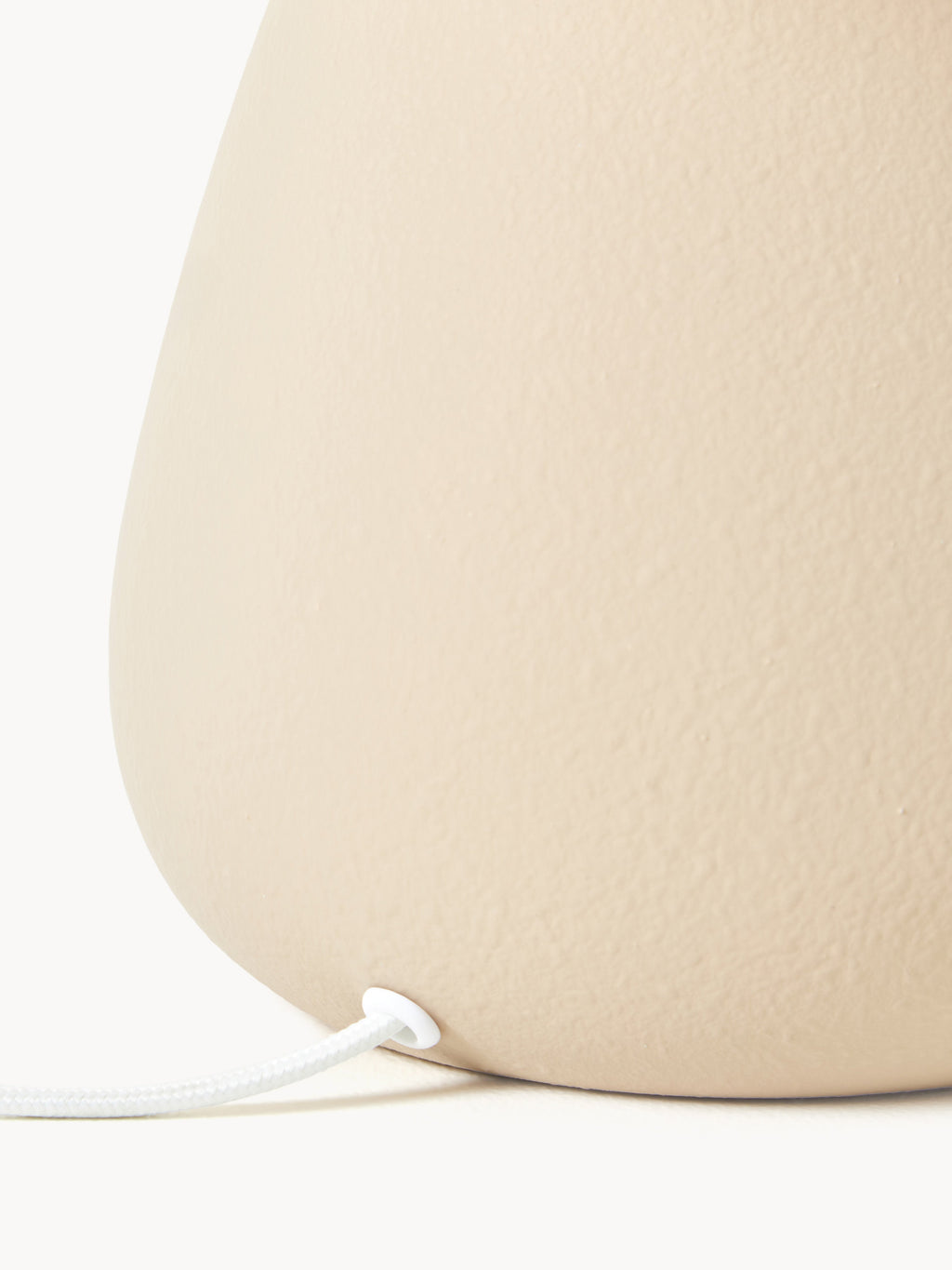Lampe à poser en céramique Stav - Beige clair, mat