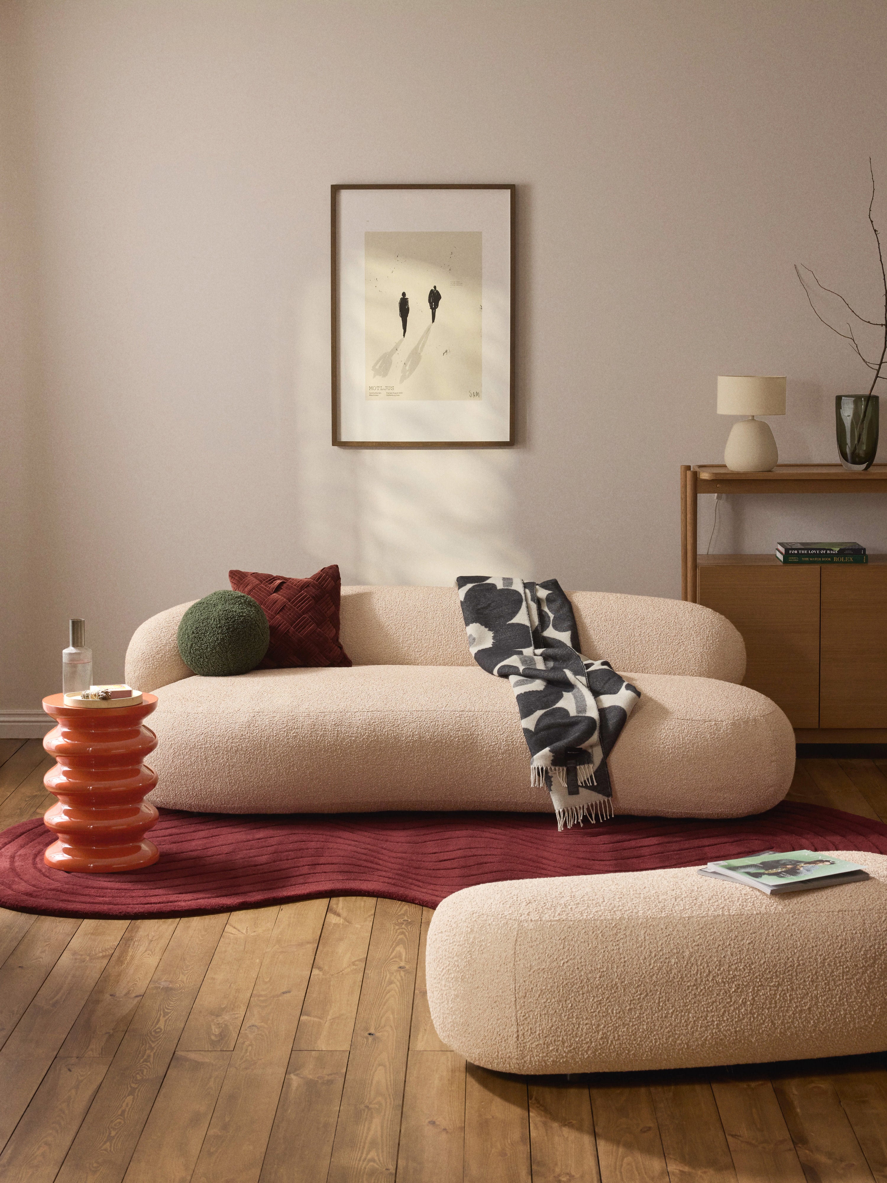 Lampe à poser en céramique Stav - Beige clair, mat