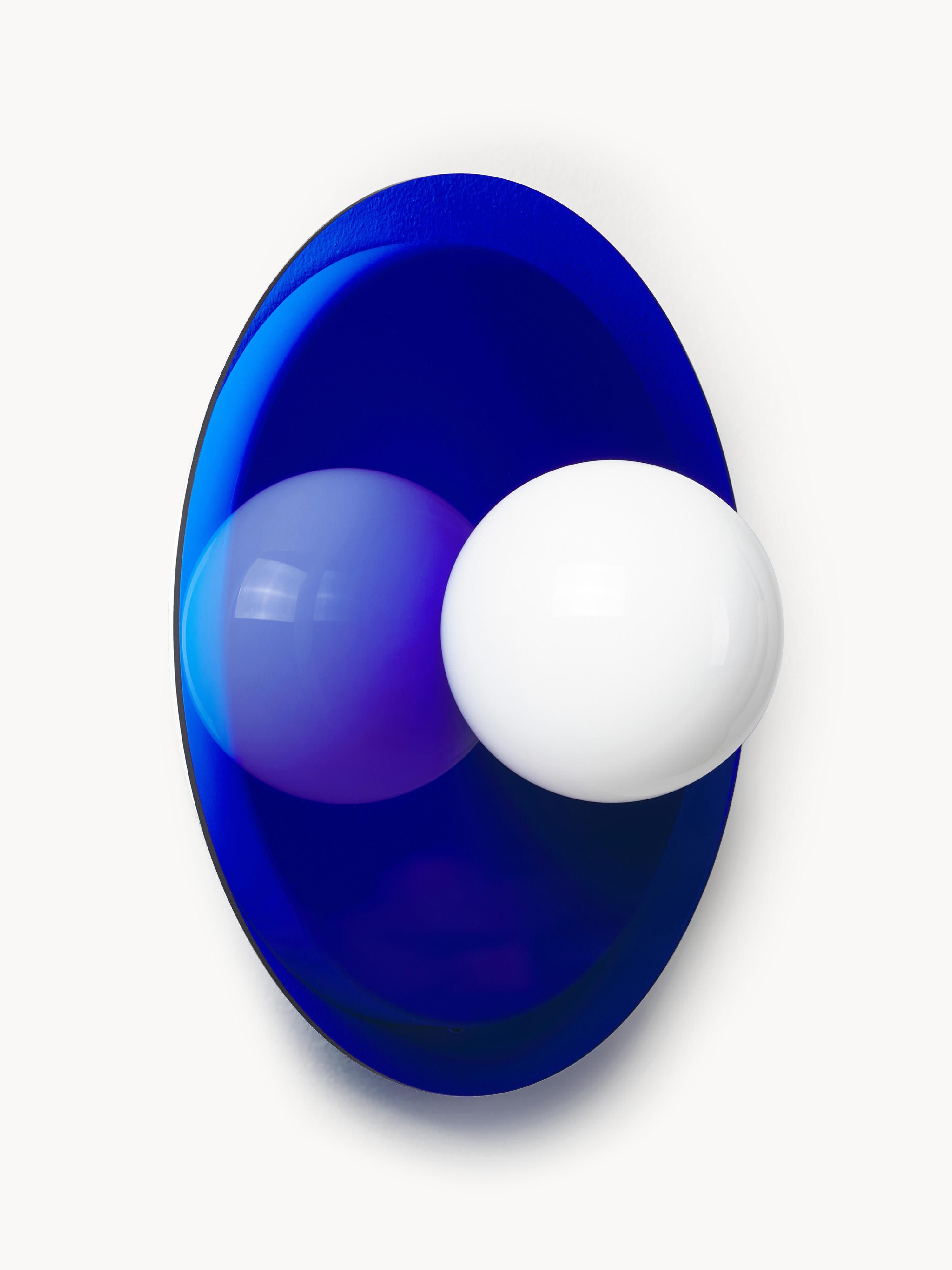 Lance - Bleu roi, blanc