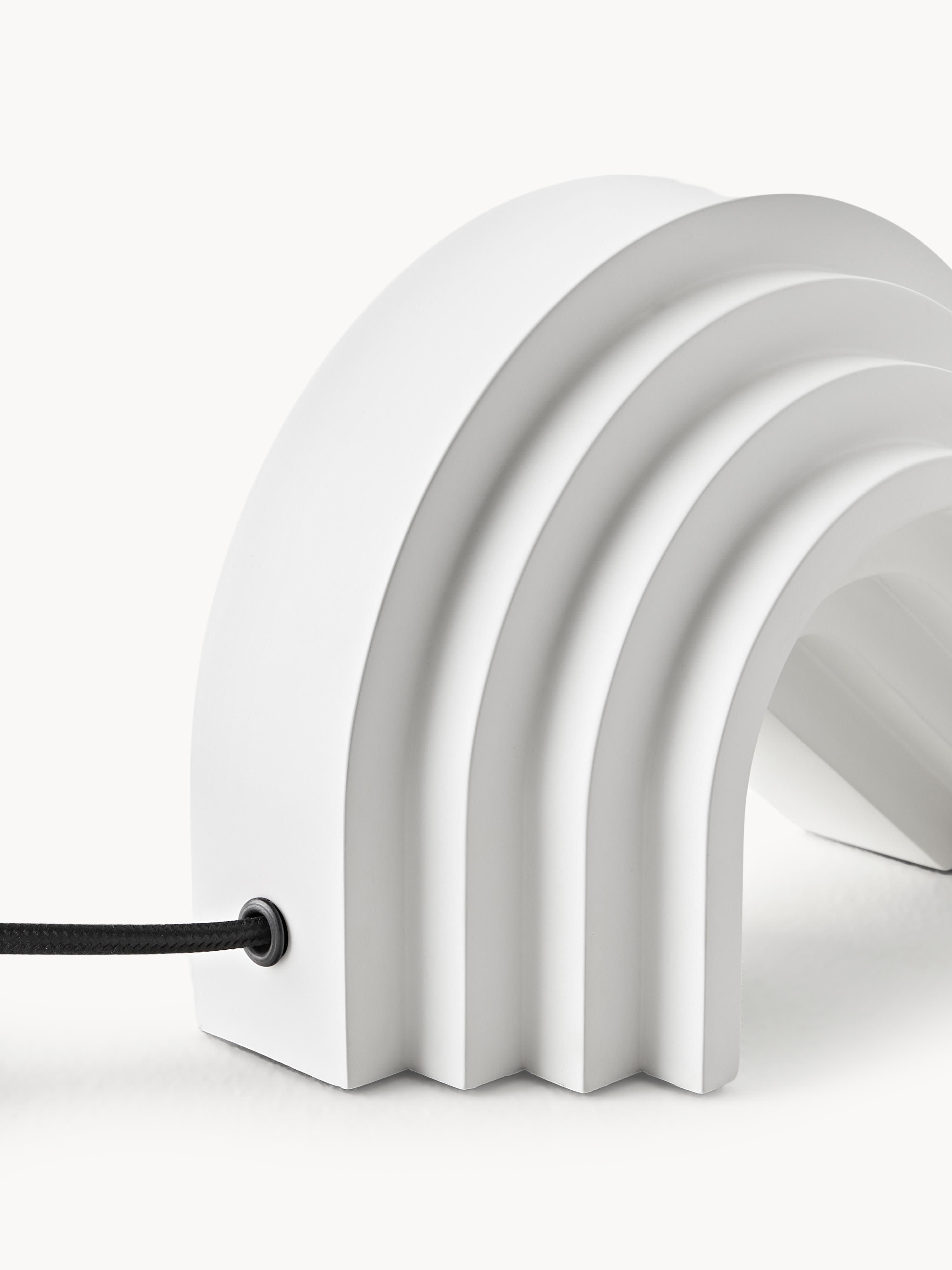 Lampe à poser design Dane - Blanc cassé, blanc