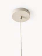 Grande suspension en fils de lin Matias - Beige