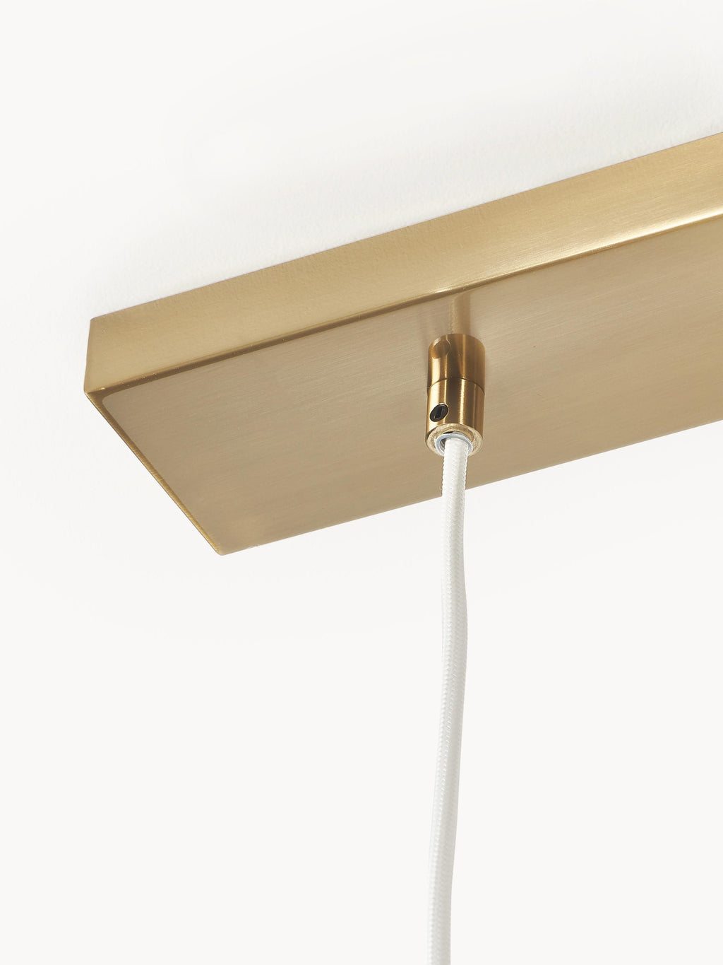 Grande suspension Frithjof - Beige clair, doré