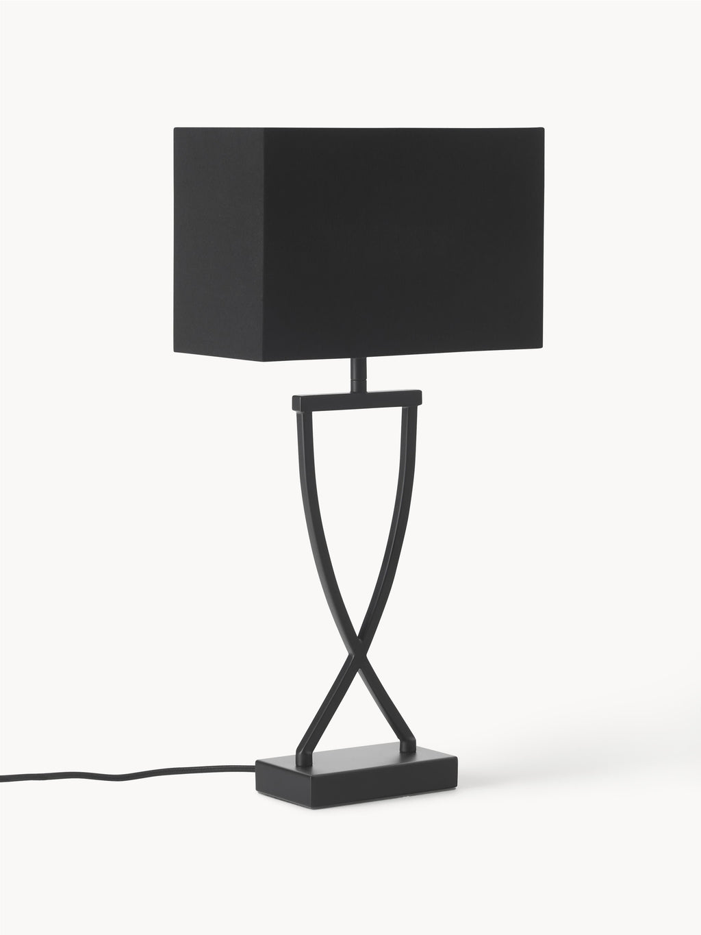 Grande lampe à poser Gudik - Noir