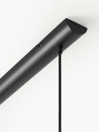Grande suspension Jona - Noir, transparent