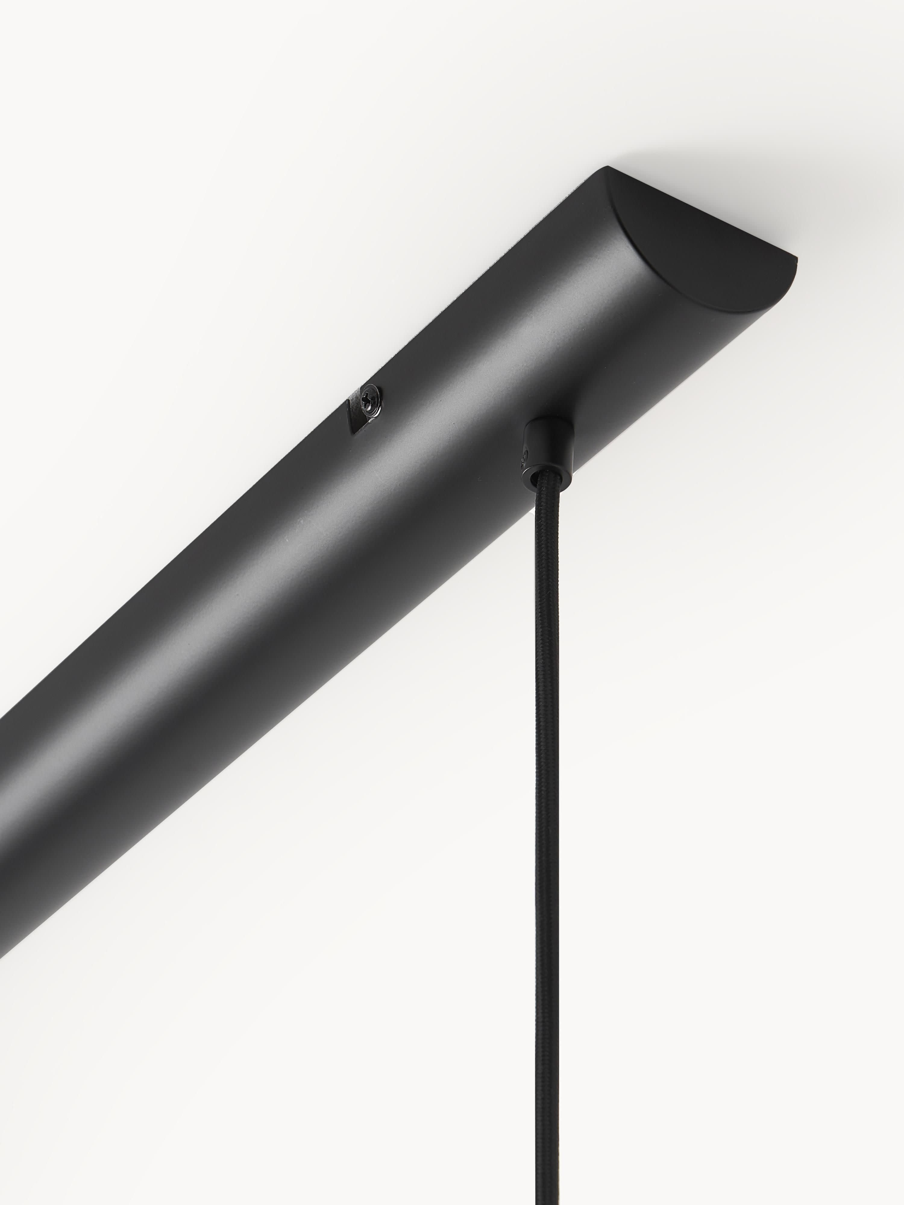 Grande suspension Jona - Noir, transparent