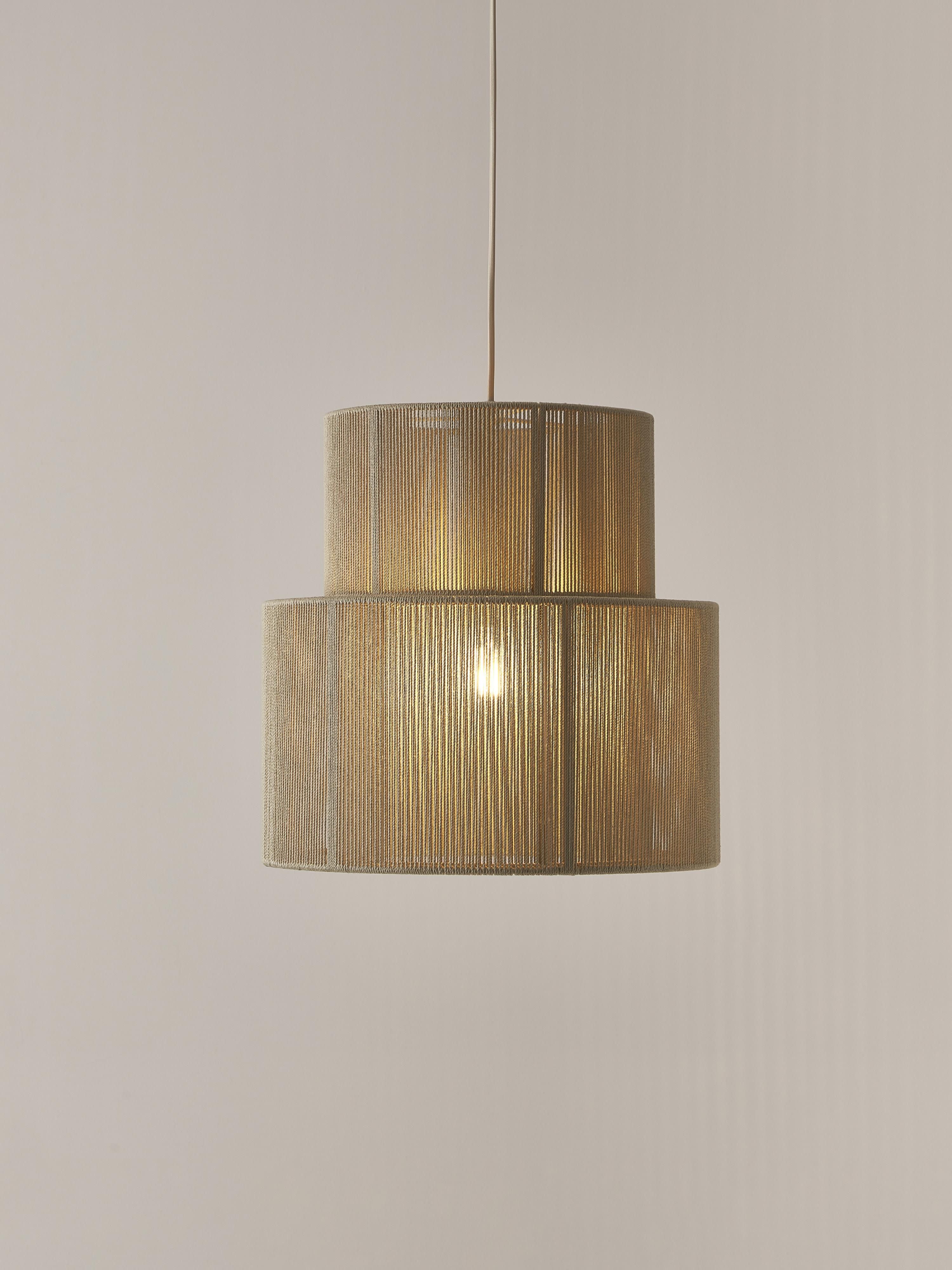 Suspension en fils de lin Matias - Beige