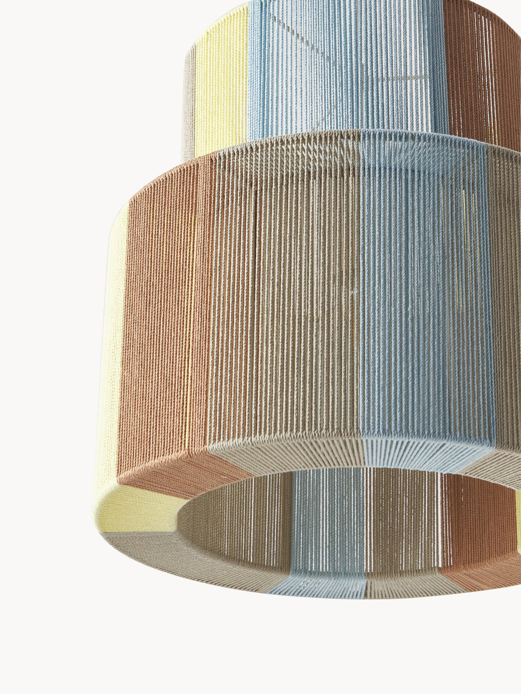 Suspension en fils de lin Matias - Multicolore