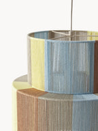 Suspension en fils de lin Matias - Multicolore