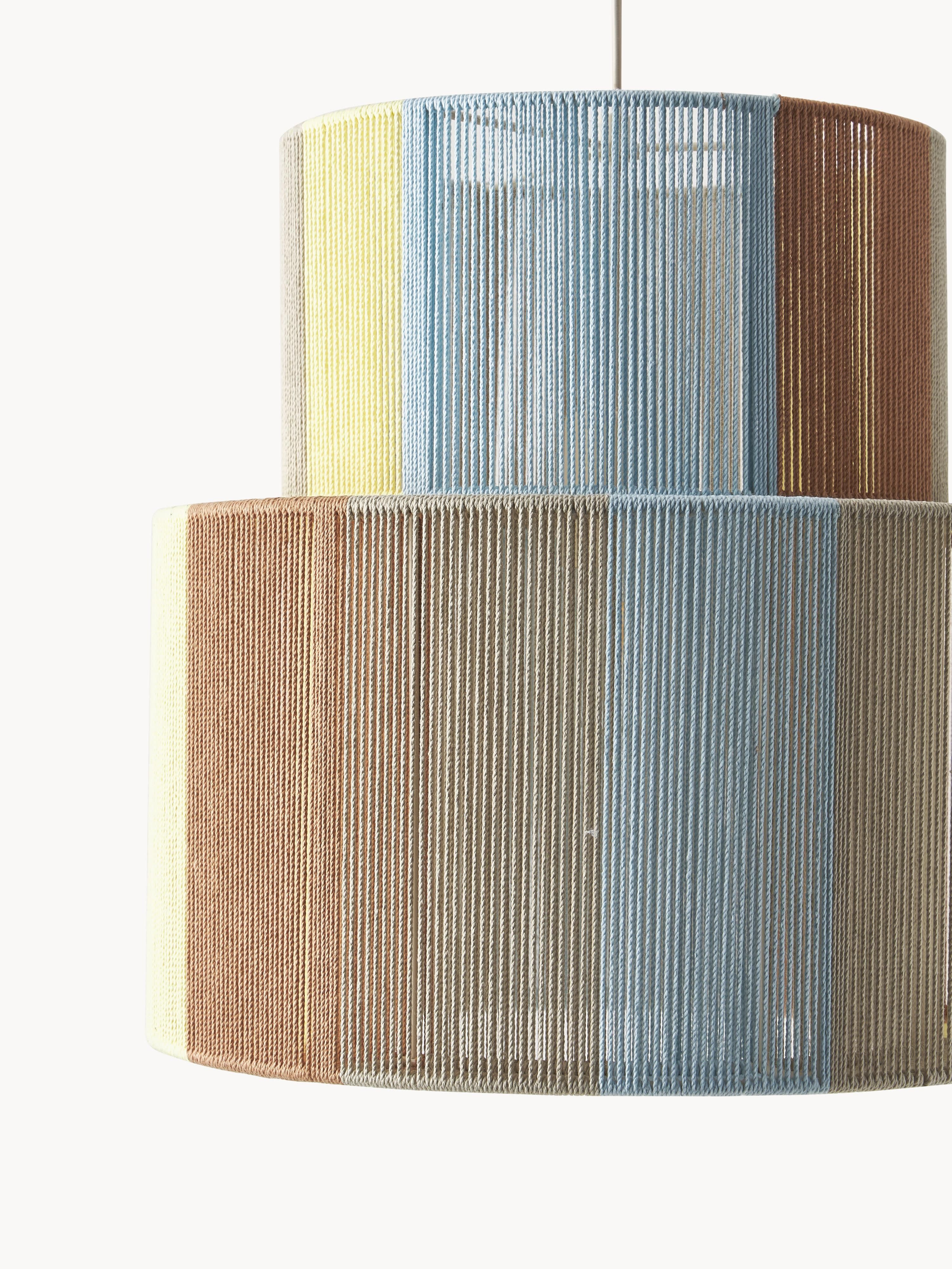 Suspension en fils de lin Matias - Multicolore