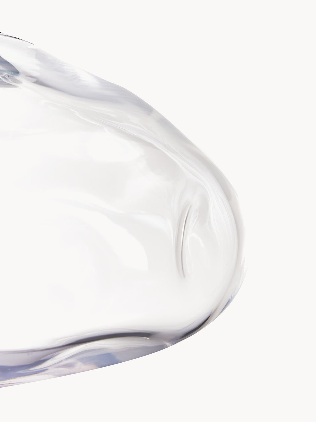 Plafonnier en verre Kol - Transparent, argenté
