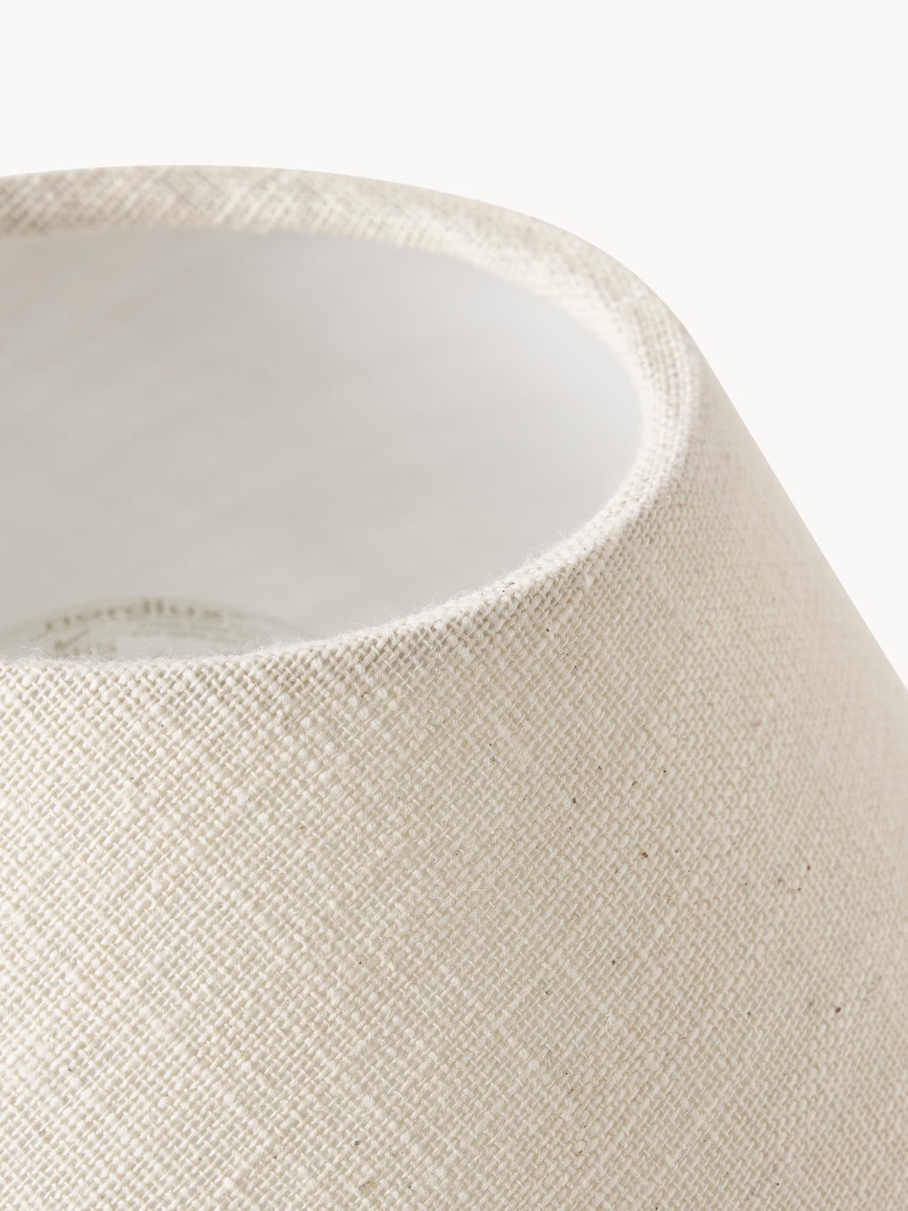 Lampe à poser avec pied en marbre Baldvin - Beige, gris, marbré