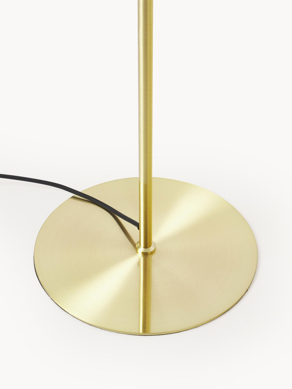 Lampadaire en verre opalescent Noir - Multicolore