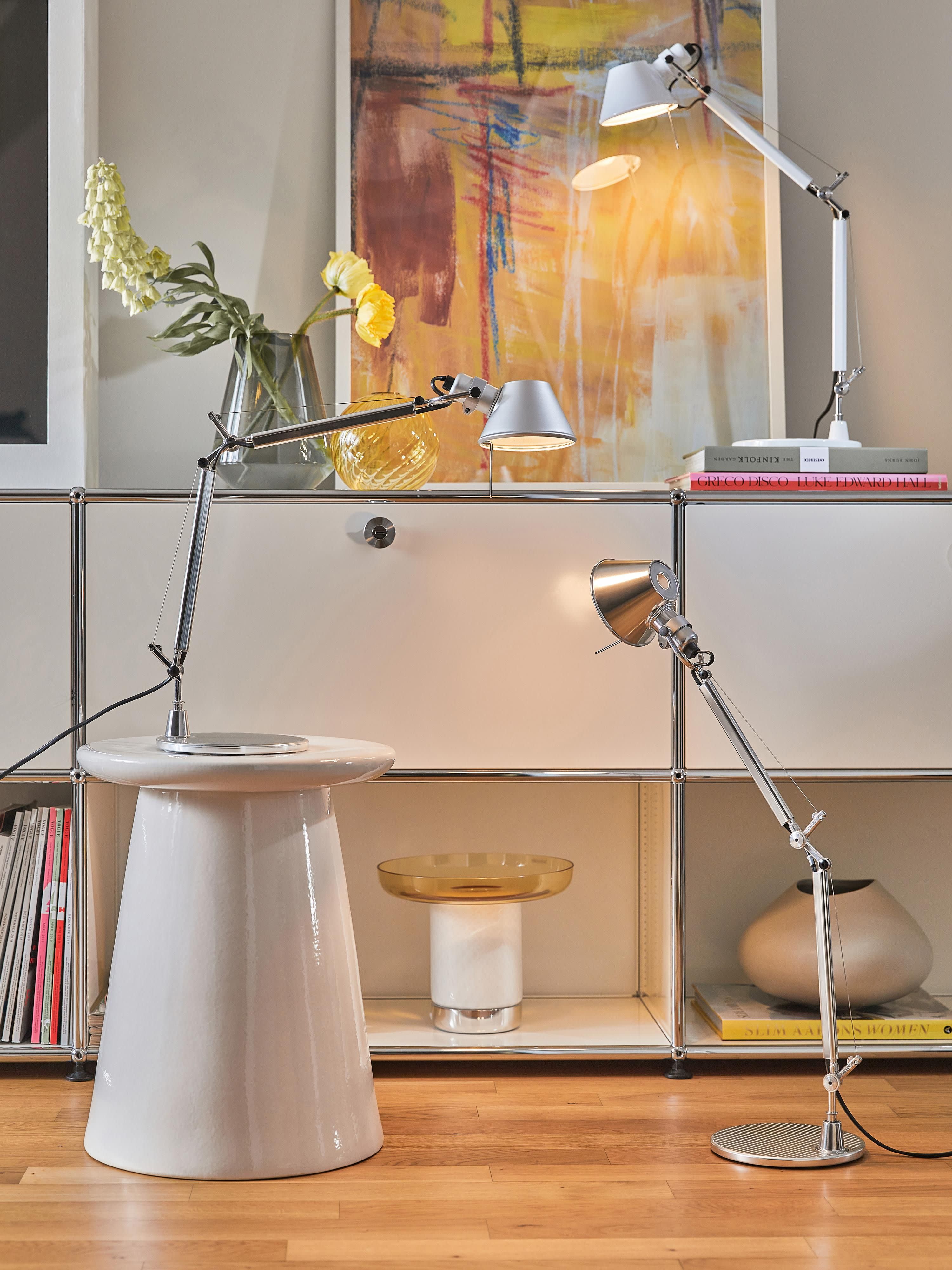 Grande lampe à poser Oskar - Blanc