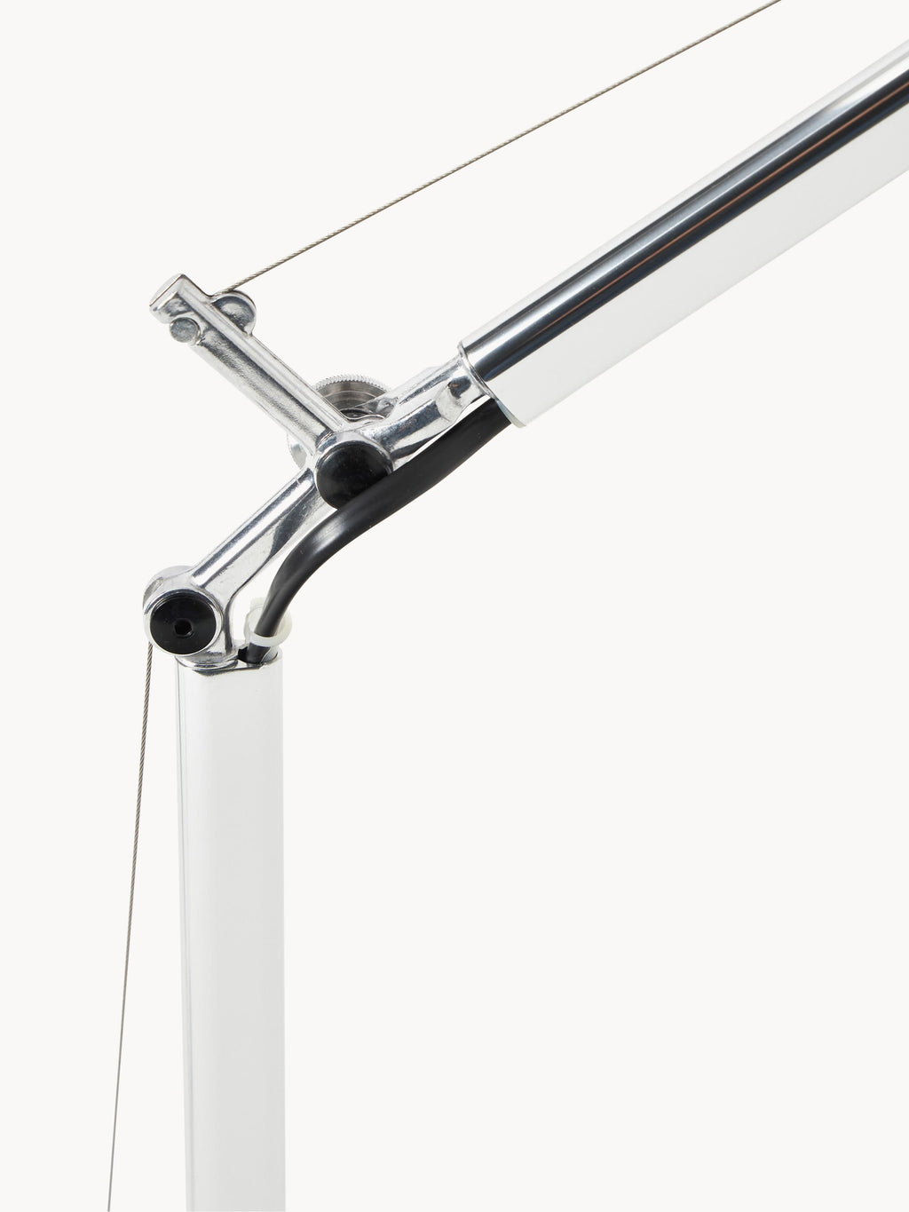 Lampe de bureau orientable Samuel - Argenté, mat